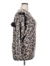 Glitzy Girlz Animal Print Gray Pullover Sweater Size XXL - photo 4
