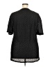 Jaipur Black Short Sleeve Blouse Size 2X - photo 2