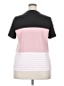 Unbranded Color Block Pink Short Sleeve Top Size XXL (estimated) - photo 2