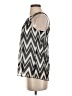 Iz Byer Silver Sleeveless Blouse Size S - photo 5