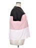 Unbranded Color Block Pink Short Sleeve Top Size XXL (estimated) - photo 4