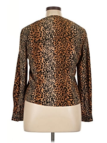 BEDFORD FAIR lifestyles Long Sleeve Blouse (view 2)