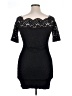 Atnlewhi Black Cocktail Dress Size M - photo 2