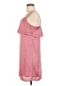 H&M 100% Polyester Solid Pink Casual Dress Size 8 - photo 5