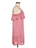 H&M 100% Polyester Solid Pink Casual Dress Size 8 - photo 4