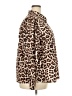 Zeagoo Animal Print Brown Long Sleeve Button-Down Shirt Size 2X - photo 4
