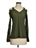 Cooper & Ella Green Long Sleeve Top Size Sm (1) - photo 1