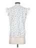 Shein Polka Dots White Sleeveless T-Shirt Size 4 - photo 2