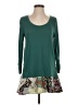 Little Yellow Button Teal 3/4 Sleeve Top Size S - photo 1