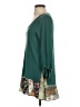 Little Yellow Button Teal 3/4 Sleeve Top Size S - photo 5