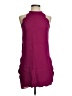 A.L.C. 100% Polyester Solid Burgundy Casual Dress Size 2 - photo 1