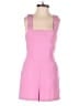 Amanda Uprichard 100% Polyester Solid Pink Romper Size P (petite) - photo 1