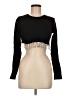 Unbranded Black Long Sleeve Top Size M - photo 1