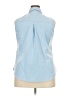 Unbranded 100% Polyester Blue Sleeveless Blouse Size XXL - photo 2