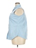 Unbranded 100% Polyester Blue Sleeveless Blouse Size XXL - photo 5