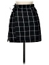 Shein Plaid Black Casual Skirt Size 2 - photo 1