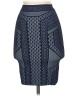 BCBGMAXAZRIA Graphic Blue Casual Skirt Size S - photo 1