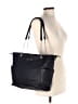 Stone Mountain Solid Black Leather Satchel One size - photo 2