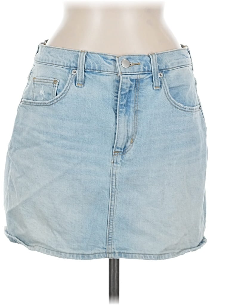 Pre-owned Universal Thread Denim Skirt In Blue