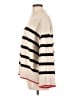 Zara Stripes Ivory Turtleneck Sweater Size L - photo 5
