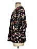 CAbi 100% Polyester Floral Multi Color Black 3/4 Sleeve Blouse Size S - photo 5