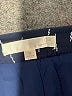 JOA 100% Polyester Chevron-herringbone Blue Casual Pants Size M - photo 7