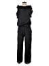 Arden B. 100% Polyester Solid Black Jumpsuit Size S - photo 2
