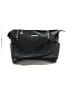 Stone Mountain Solid Black Leather Satchel One size - photo 1