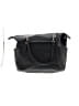 Stone Mountain Solid Black Leather Satchel One size - photo 3