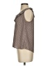 CAbi 100% Polyester Brown Sleeveless Blouse Size S - photo 5