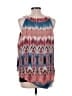 AB Studio 100% Polyester Pink Sleeveless Blouse Size L - photo 2