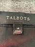 Talbots Houndstooth Gray Casual Skirt Size 14 - photo 3