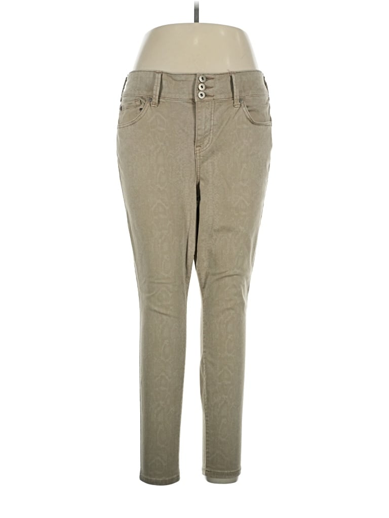 Pre-owned Torrid Jeggings In Tan