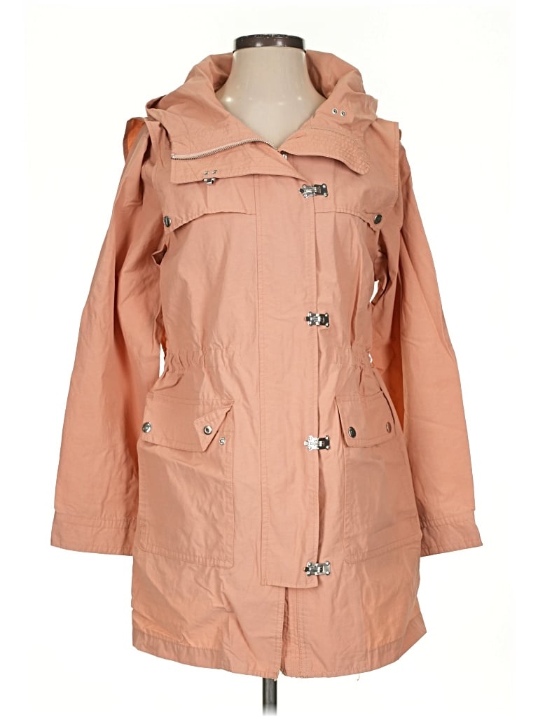 Pre-owned Jcrew Raincoat In Pink