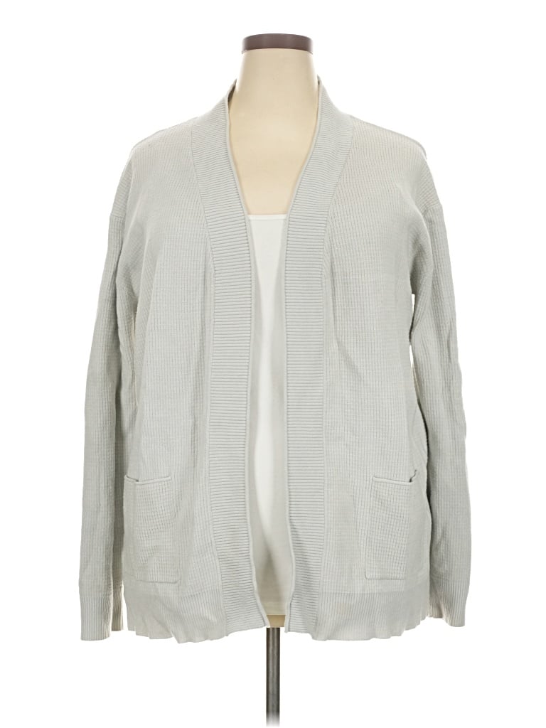 Pre-owned Unbranded Cardigan Sweater In Gray
