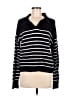 Old Navy Stripes Black Pullover Sweater Size M - photo 1