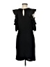Gilmar 100% Viscose Black Cocktail Dress Size EU 40 / US 10 - photo 2