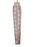 RVCA Plaid Red Ivory Casual Pants Size 27 waist - photo 4