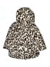 American Widgeon 100% Polyester Animal Print Brown Coat Size 5 - photo 2