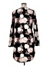 Just Be... Floral Black Casual Dress Size XL - photo 2