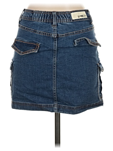 LOVEGEN Denim Skirt (view 2)