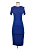 Venus Solid Blue Cocktail Dress Size S - photo 1