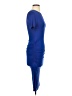 Venus Solid Blue Cocktail Dress Size S - photo 4