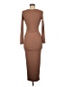 Unbranded Brown Casual Dress Size M - photo 2
