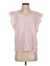 Caslon Pink Short Sleeve Top Size XS - photo 1