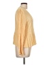 SO 100% Rayon Yellow Long Sleeve Henley Size L - photo 4