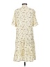 Shein 100% Polyester Ivory Casual Dress Size S - photo 2