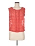 Chelsea28 100% Polyester Orange Sleeveless Blouse Size M - photo 1