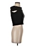 Subdued Black Short Sleeve Turtleneck Size 0 - photo 4