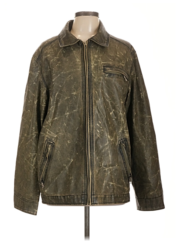 Pre-owned Assorted Brands Jacket In Green